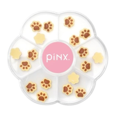 Pinx Set decor 3D pentru unghii - Love Paw 20buc