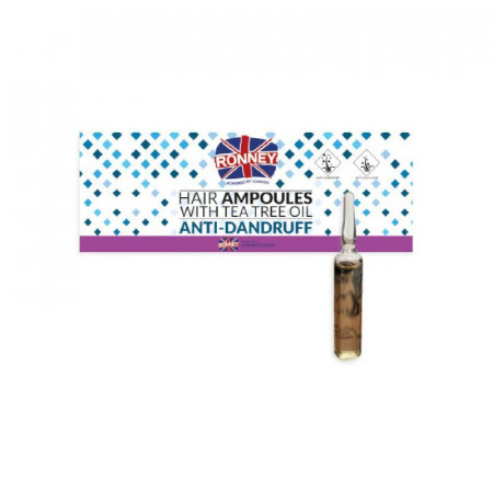 Ronney Anti-Dandruff Tea Tree - Fiole antimatreata 12x10ml