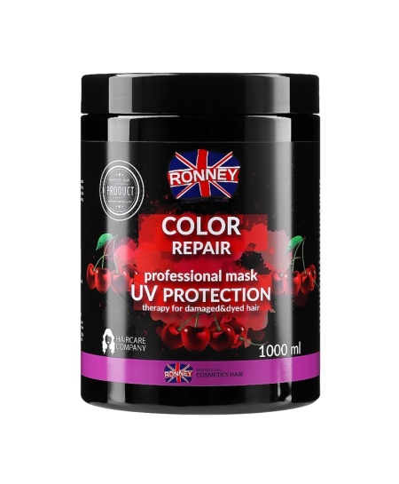 Ronney Professional Masca cu protectie UV pentru par vopsit Color Repair 1000ml