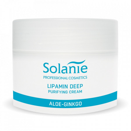 Solanie Crema de curatare profunda cu lipamina Aloe Ginkgo 250ml