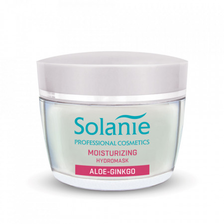 Solanie Masca gel hidratanta cu extract de aloe vera Aloe Ginkgo 50ml
