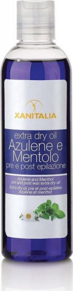 Xanitalia Extra Dry - Ulei cu azulena si mentol pre si post epilare 250ml