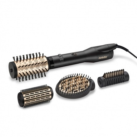 Babyliss Big Hair Luxe - Perie electrica rotativa cu 4 accesorii