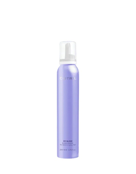Cotril Spuma cu pigment violet pentru par blond Icy Blond Purple 200ml