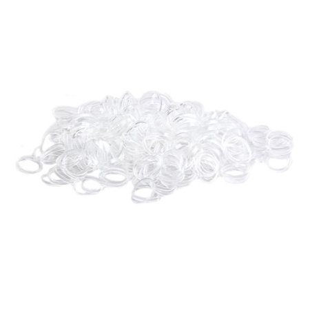 Cupio Elastice invizibile pentru par Clear 300buc