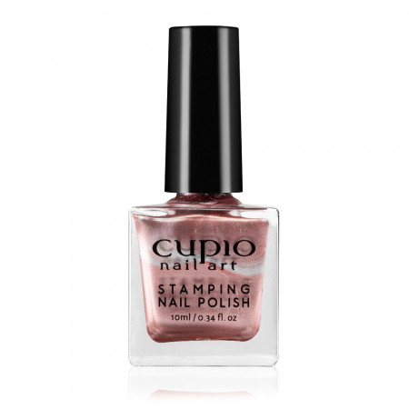 Cupio Oja pentru stampila Metallic Rose Gold 10ml