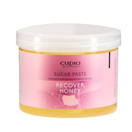 Cupio Pasta de zahar organica pentru epilare PRO Depil - Recover Honey 600ml