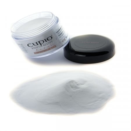 Cupio Pudra acrilica Extra White 40g