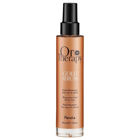 Fanola Serum restructurant si hidratant pentru par Oro Therapy 24k Gold 100ml