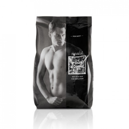 Italwax Ceara epilatoare elastica pentru barbati Hot Film Wax Pour Homme 1kg