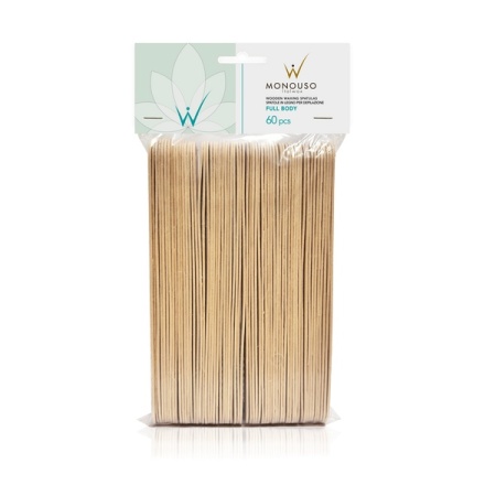 Italwax Spatule de lemn pentru epilat - Full Body 60buc