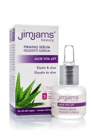 JimJams Serum fermizant pentru ochi cu aloe si elastina 15 ml