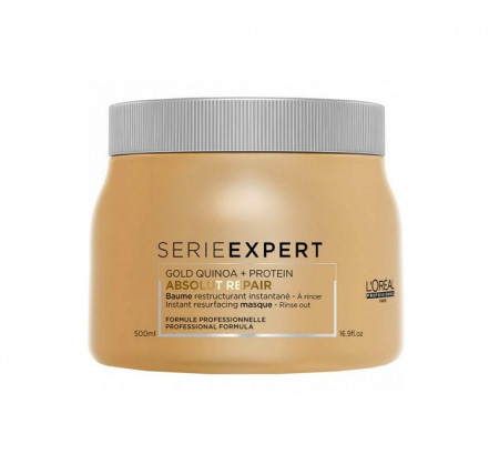 L'Oreal Professionnel Absolut Repair Gold Quinoa+Protein Masca profesionala pentru par foarte deteriorat 500 ml