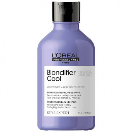 L&#039;Oreal Professionnel Sampon cu pigmenti violeti pentru par blond Serie Expert Blondifier Cool 300ml
