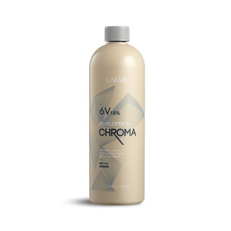 Lakme Oxidant crema 1.8% 6vol Chroma Developer O2 1000ml