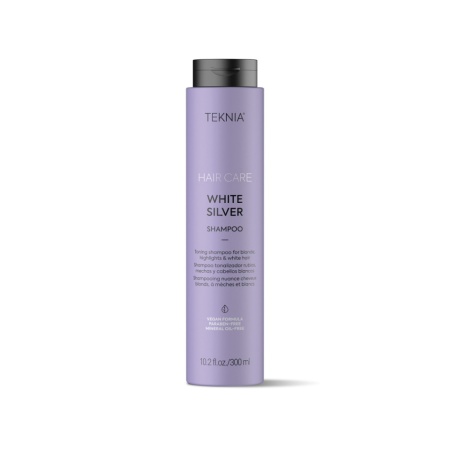 Lakme Sampon cu pigment violet pentru par blond Teknia White Silver 300ml