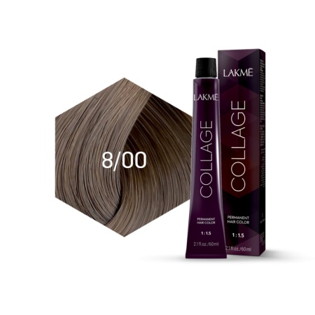 Lakme Vopsea de par permanenta 8/00 blond deschis Collage 60ml