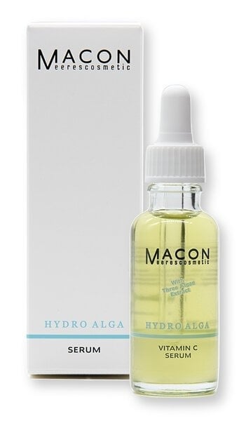 Macon Meerescosmetic Ser pentru fata cu vitamina C si acid hialuronic Hydro Alga 30ml