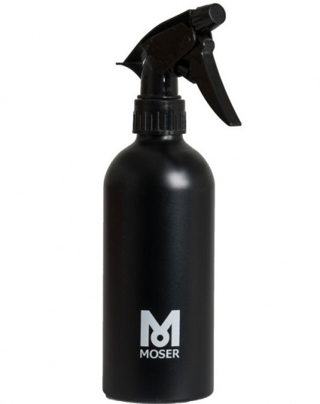 Moser Pulverizator de apa din aluminiu negru 500ml