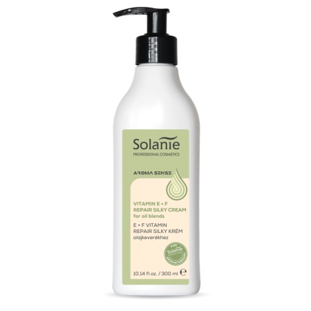 Solanie Crema de masaj hidratanta cu vitamina E+F Aroma Sense Silky Cream 300ml