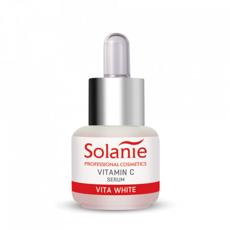 Solanie Ser pentru albirea pielii cu vitamina C Vita White 15ml