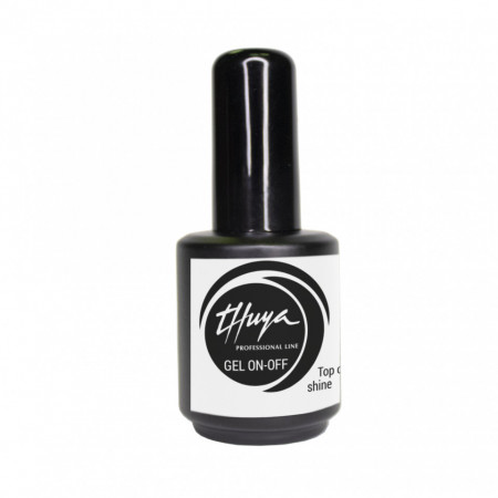 Thuya Professional Top pentru oje semipermanente Top Coat Gel On-Off 14ml