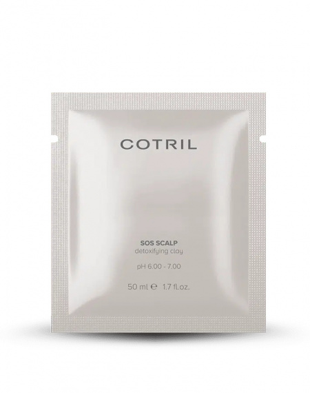 Cotril Argila detoxifianta pentru scalp SOS Scalp Care Clay 12x50ml