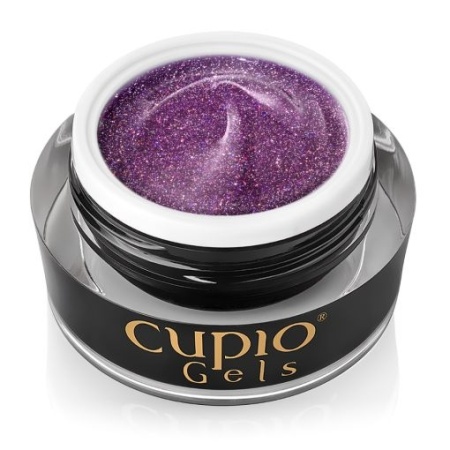 Cupio Gel de constructie colorat Builder Disco - Purple Pulse 15ml