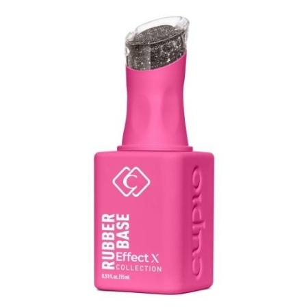 Cupio Rubber Base Effect X Perfect Flakes - Disco Nights 15ml