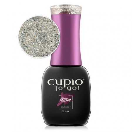 Cupio To Go! Glitter Splash - Luminosity oja semipermanenta 15 ml