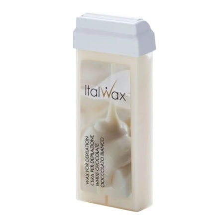 Italwax Ceara epilatoare elastica cu dioxid de titan White Chocolate 100ml