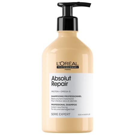 L'Oreal Professionnel Sampon cu proteine pentru par deteriorat Absolut Repair 500ml