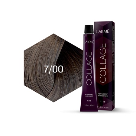Lakme Vopsea de par permanenta 7/00 blond mediu Collage 60ml
