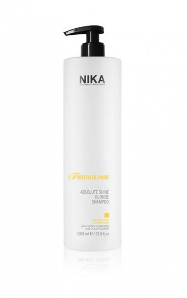 Nika Sampon antiingalbenire pentru par blond Frozen Blonde Absolute Shine 1000ml