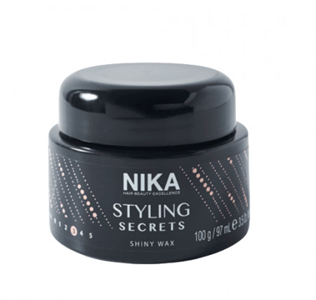 Nika Styling Secret Shiny Wax - Ceara de par pentru stralucire 100g