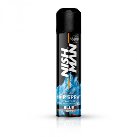 NishMan Spray colorant albastru pentru part Ultra Colors Blue 150ml