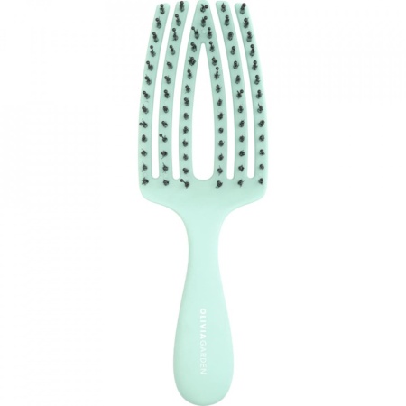 Olivia Garden Perie de par mistret+nailon pentru copii Finger Combo Kids Mini Mint