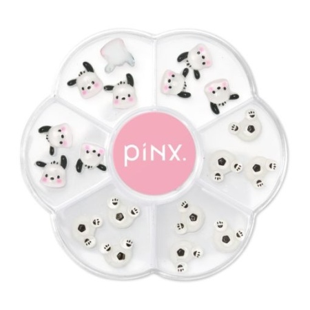 Pinx Set decor 3D pentru unghii - Cutie Pie 20buc
