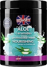 Ronney Professional Masca intens hidratanta pentru par uscat Aloe Ceramides 1000ml