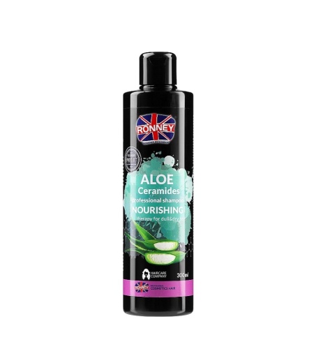 Ronney Professional Sampon nutritiv pentru par uscat Aloe Ceramides 300ml