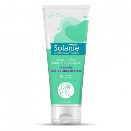 Solanie Crema hidratanta pentru maini si picioare cu unt de shea  So Fine 250ml