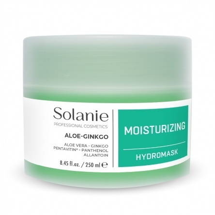 Solanie Masca gel hidratanta cu extract de aloe vera Aloe Ginkgo 250ml