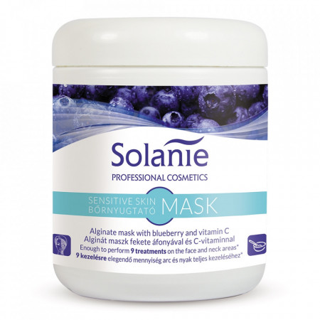 Solanie Sensitive - Masca alginata calmanta cu afine si vitamina C 90g