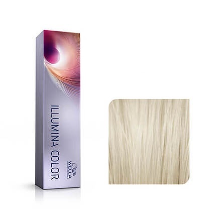 Wella Professionals Vopsea de par permanenta Illumina Color 10/1 blond deschis cenusiu 60ml