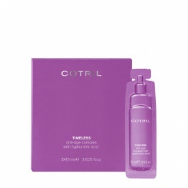 Cotril Fiole cu acid hialuronic pentru par Timeless Complex 3x15ml ~ Promo