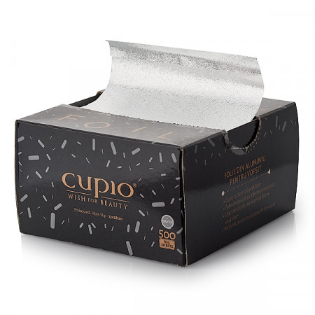 Cupio Folie aluminiu fasii pretaiate pentru vopsit 500 buc