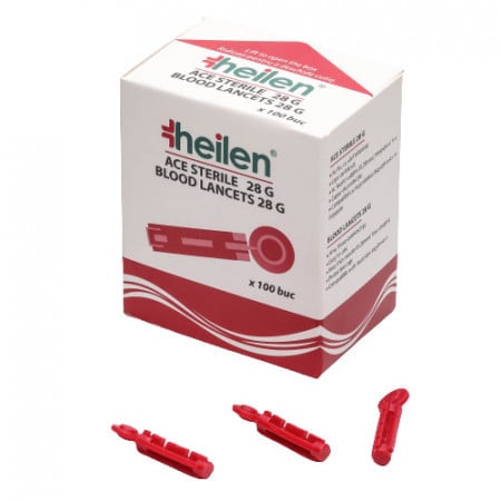 Heilen - Ace sterile pentru glucometru 100buc
