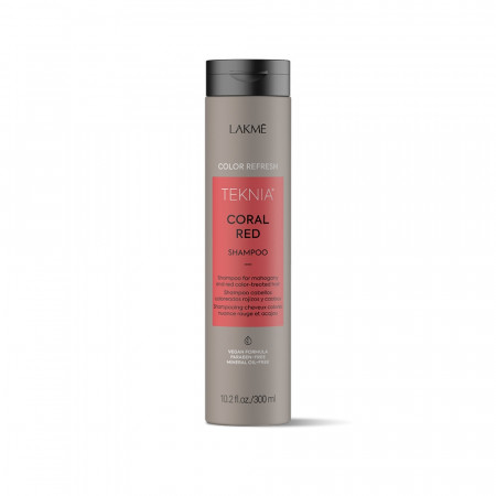 Lakme Sampon nuantator pentru reimprospatarea culorii parului roscat Teknia Refresh Coral Red 300ml