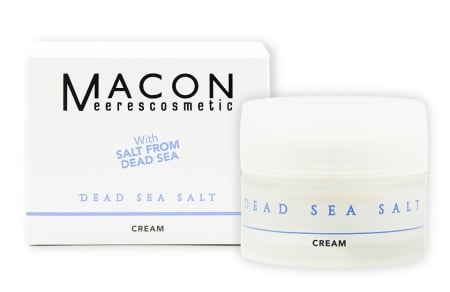 Macon Meerescosmetic Crema cu unt de shea pentru fata Dead Sea Salt 50ml