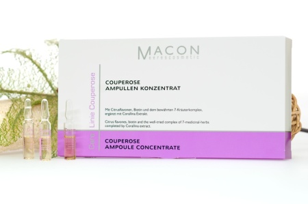 Macon Meerescosmetic Fiole concentrate pentru ten cuperozic Couperose 10x1.5ml